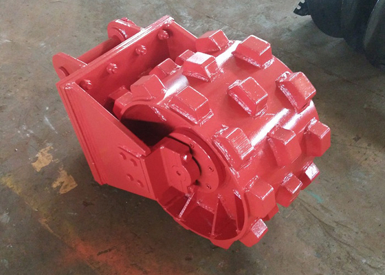 Replaceable Sheep Foot Roller For Excavator Step Design