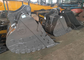 Heavy Duty Excavator Rock  Bucket 1300 mm Wide With Hardox Material